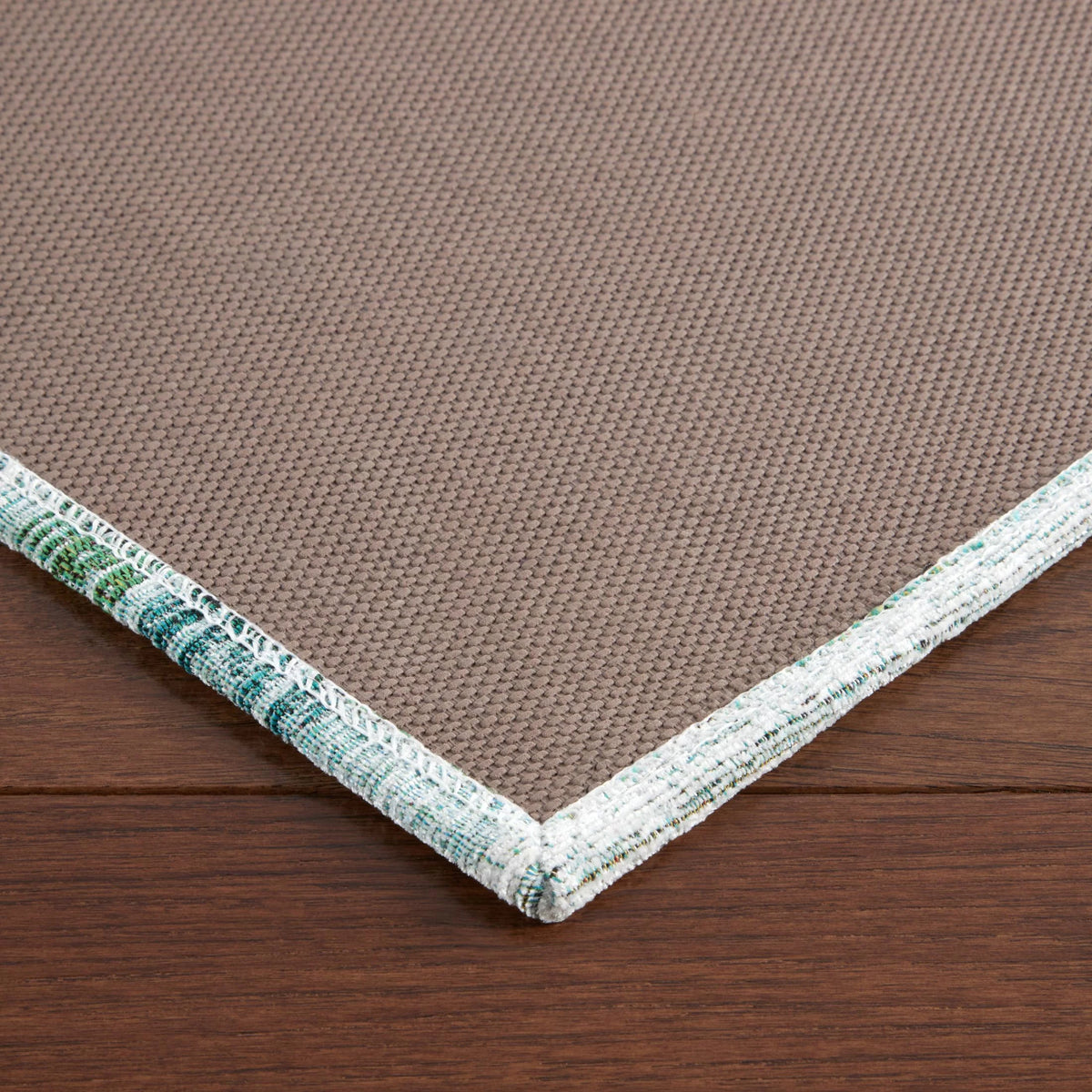 Mint Green/White 20"x36" Kitchen Mat Z217