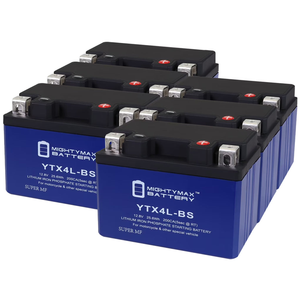 6 Pack Lithium Replacement Battery H1229