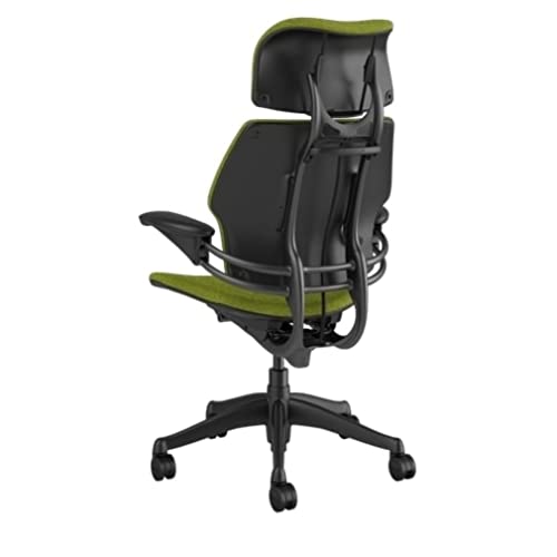 Walnut Ginkgo Fabric Ergonomic Office Chair with Headrest B397410