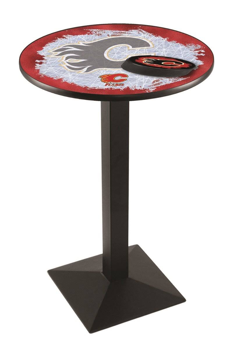 42 in. Black Pub Table S833416