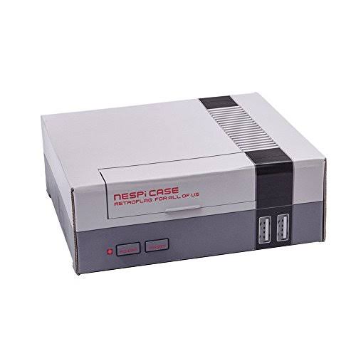 NESPi Case Plus with Power Button, Cooling Fan, Heatsinks, and Flannel Bag T358
