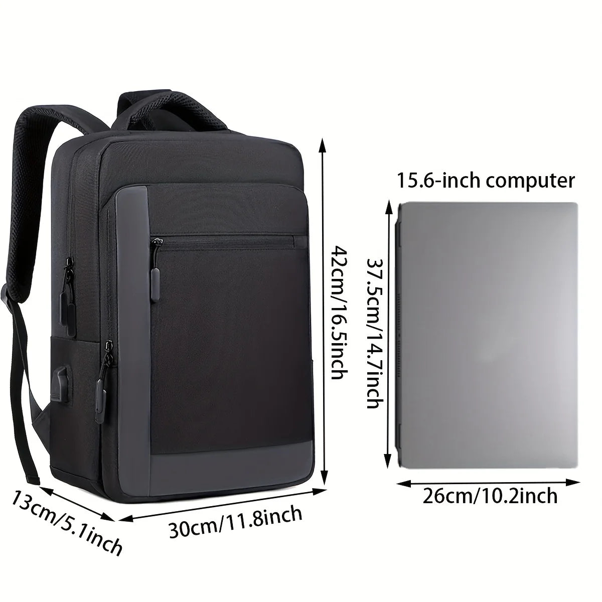 40L Waterproof Lightweight Laptop Backpack Y977