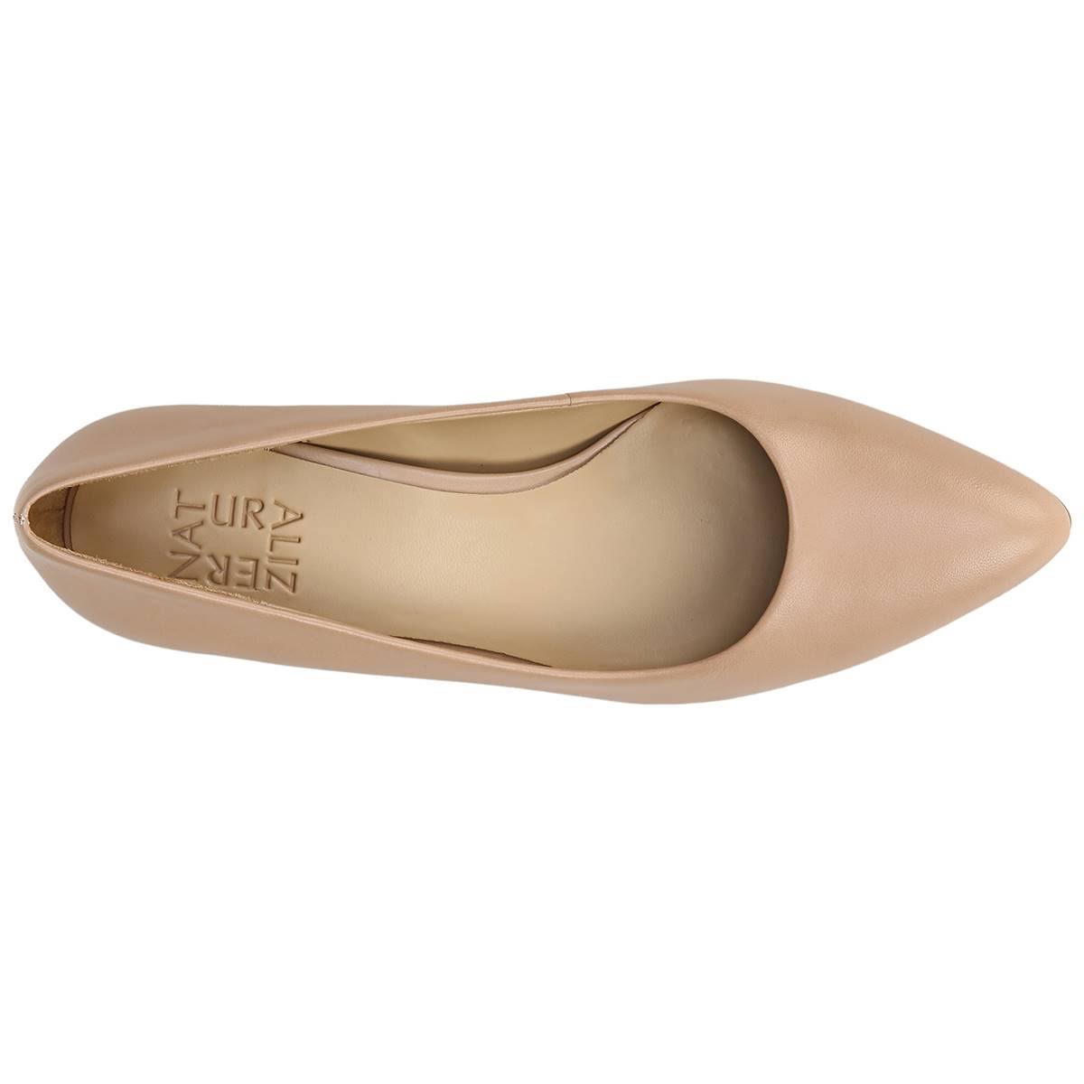 Nude Leather Pumps C497044