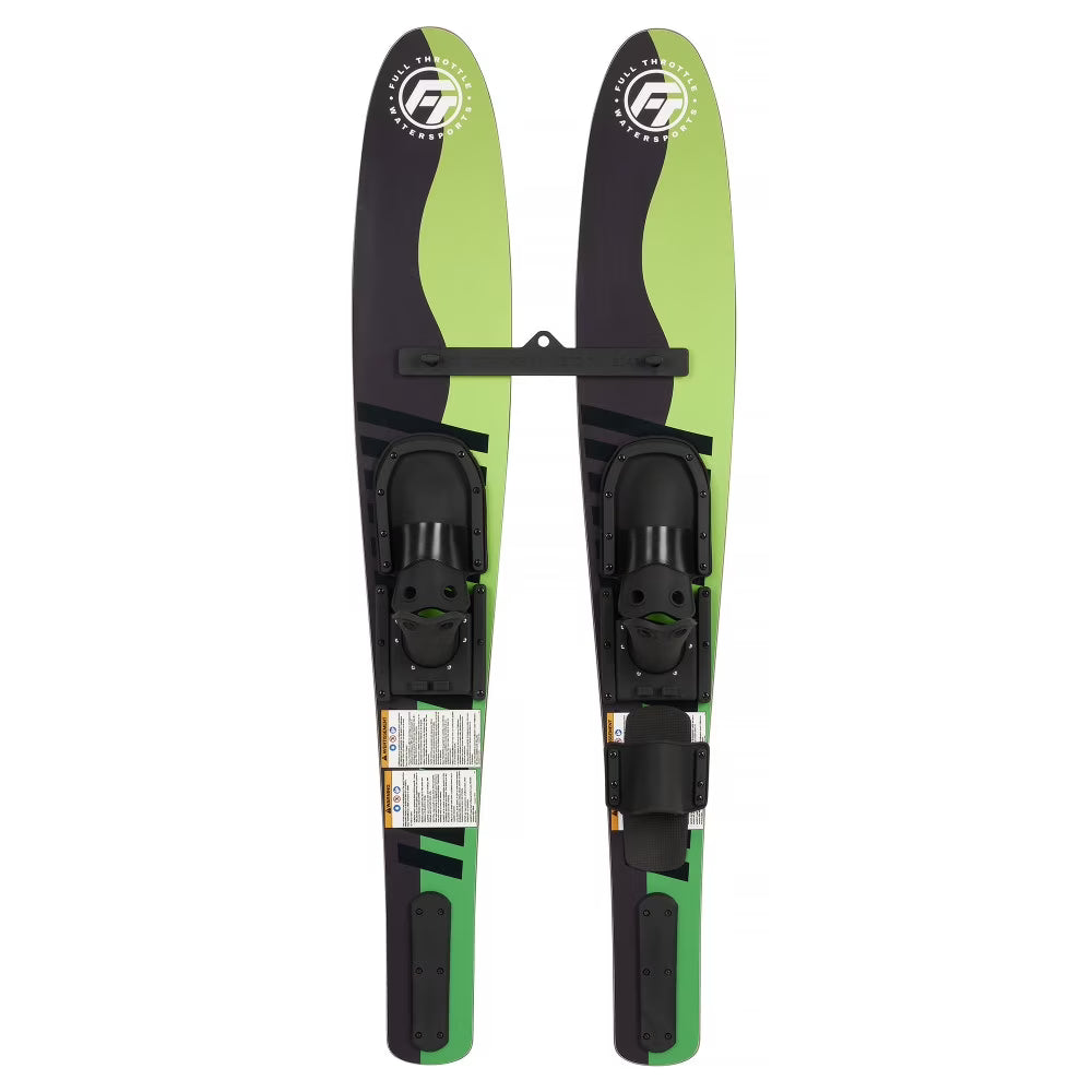 Green Shaped Junior Waterskis U1674