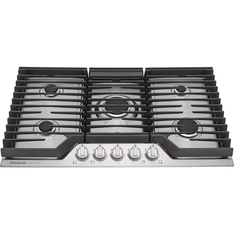36 in. 5-Burner Stainless Steel Gas Cooktop P799674