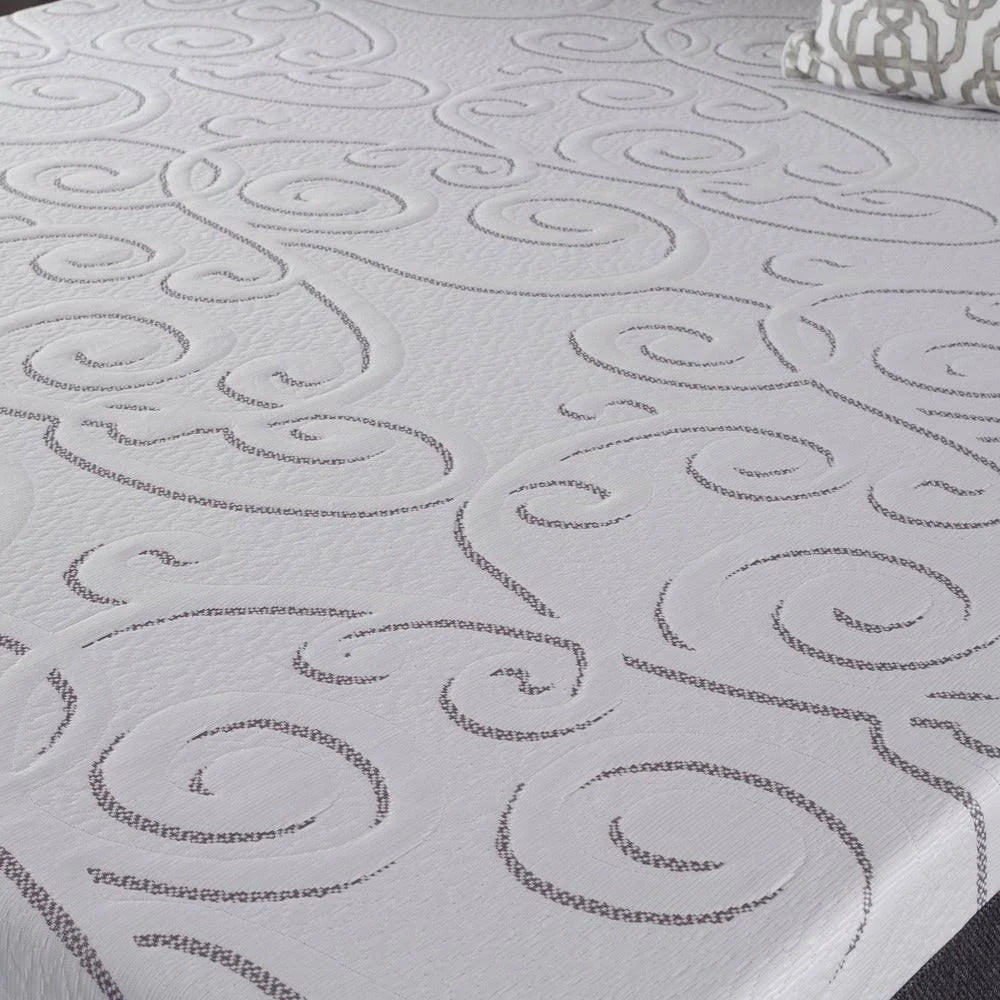 White 12-Inch Gel Memory Foam Mattress Twin V192