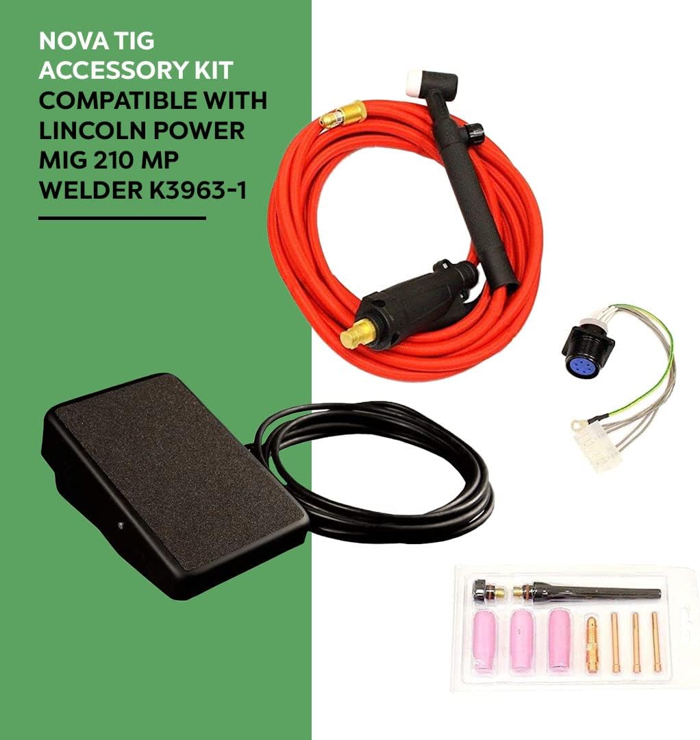 TIG Kit Accessory Kit with torch (15 ft) F481823
