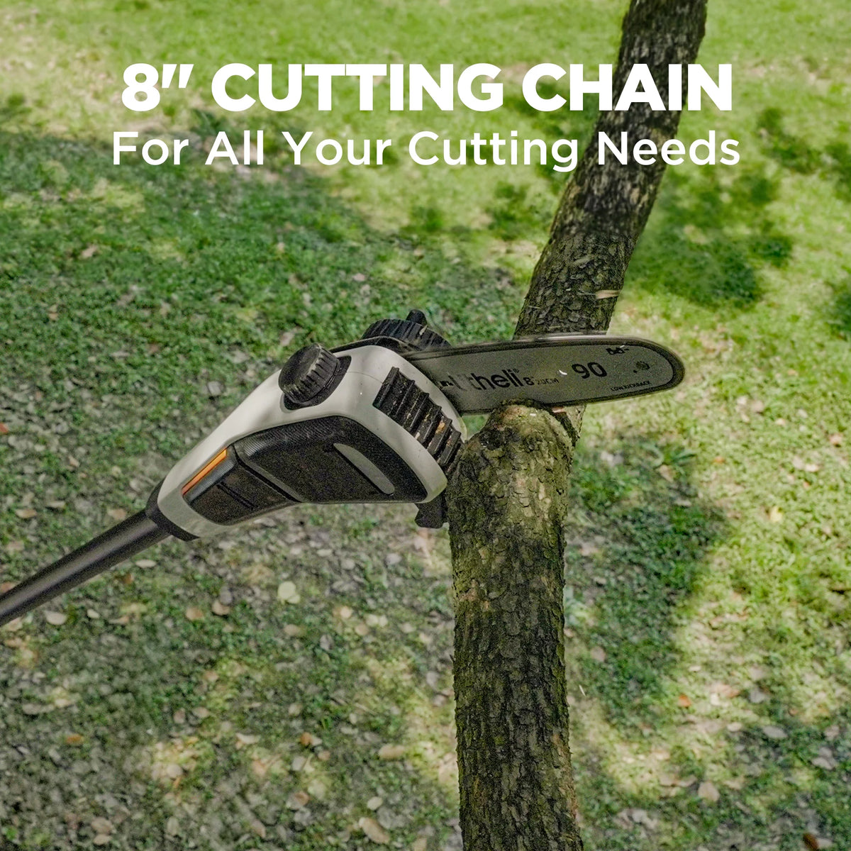 8'' Electric Cordless Pole Saw with 2.5Ah Battery P5117