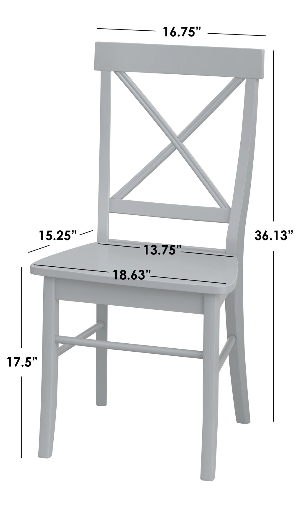Set of 2 Dark Green Dining Chair L87910