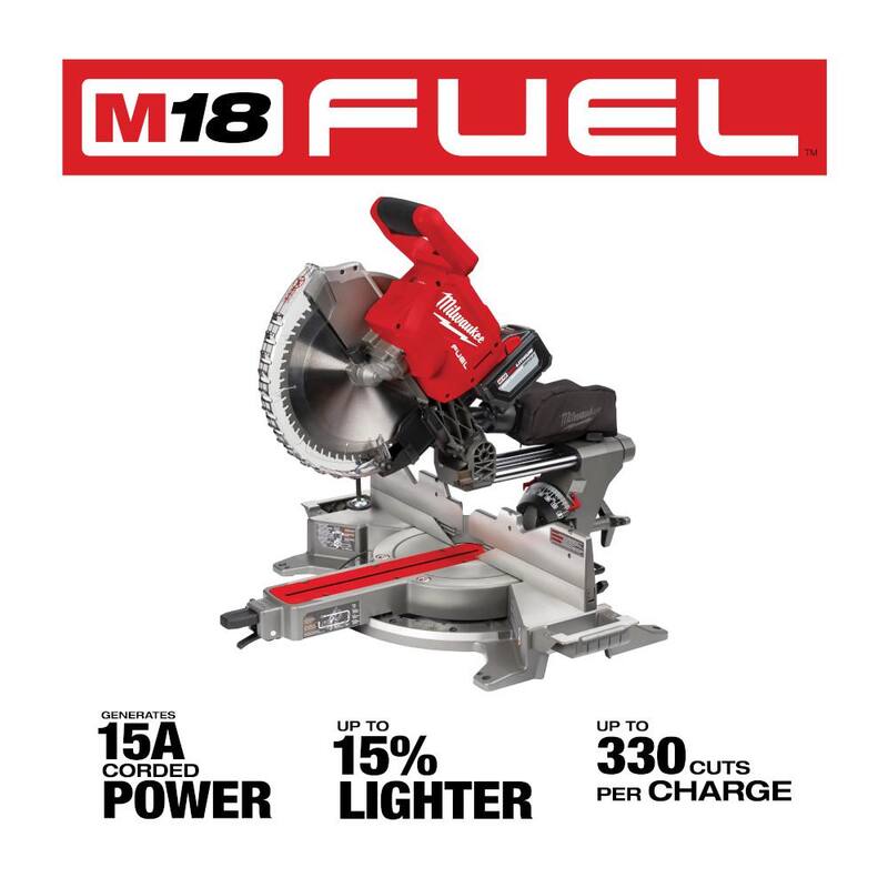 18V Brushless Cordless Dual Bevel Sliding Compound Miter Saw with Table Saw C455671