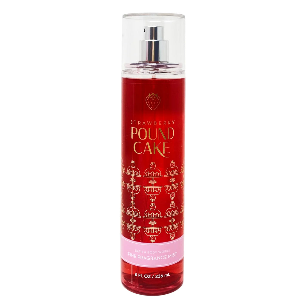 Strawberry Pound Cake 3 Piece Gift Set - Fragrance Mist - Shower Gel - Body Lotion - Full Size T60035