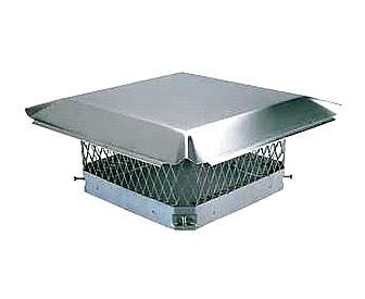 Stainless Steel Chimney Cap 9 x 18 inch Single Flue G163
