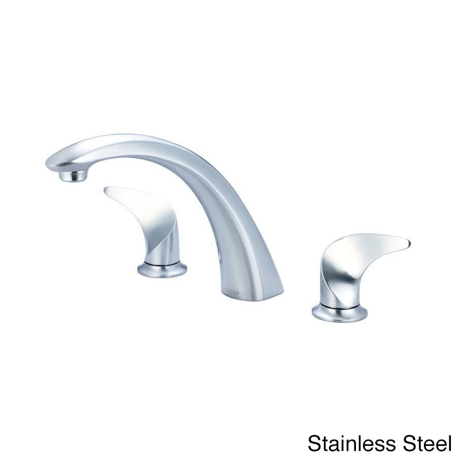 Two Handle Roman Tub Trim Set Brushed Nickel H4255