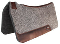 Grey Wool Felt Western Saddle Pad N7568