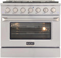 36 in. 5.2 cu ft. Natural Gas Range M596