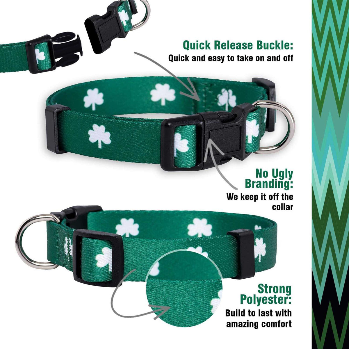 St Patricks Day Dog Collars X947376