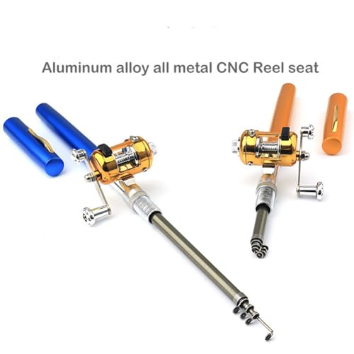Portable Telescopic Fishing Rod with Spinning Reel Combo Kit Z92838