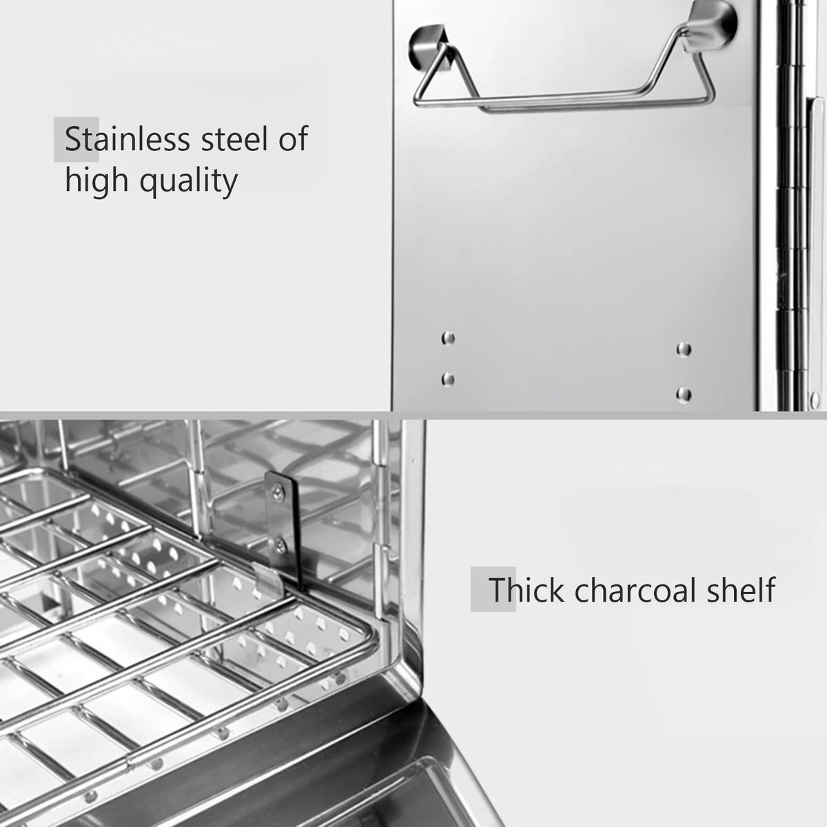 Stainless Steel Foldable Charcoal Grill N111021