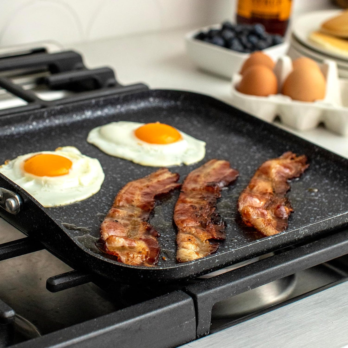 11-Inch Ceramic Coating Square Griddle E5598