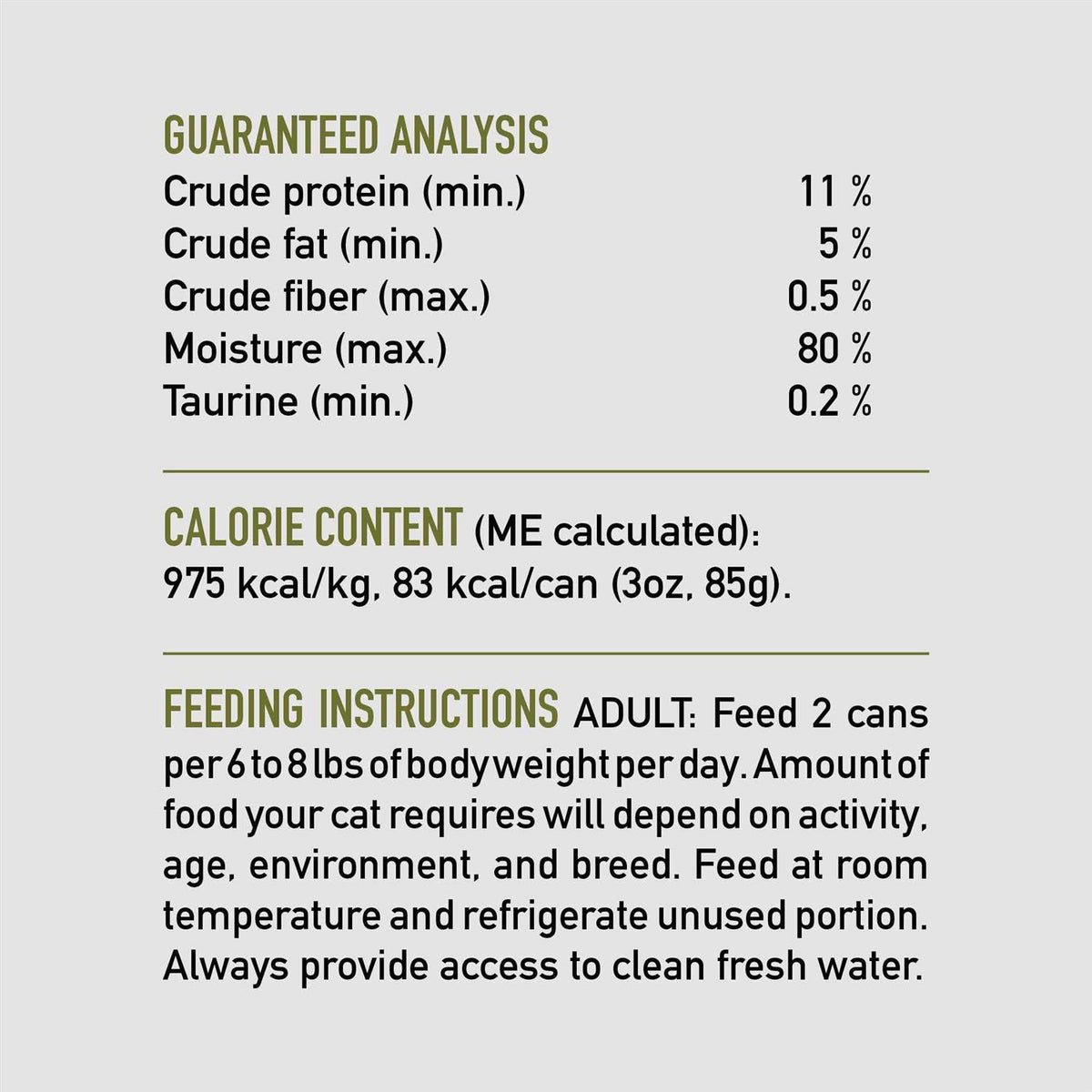 Wet Cat Food Z98910