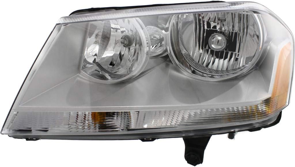 Headlight Assembly with Bulbs for Dodge Avenger W411331