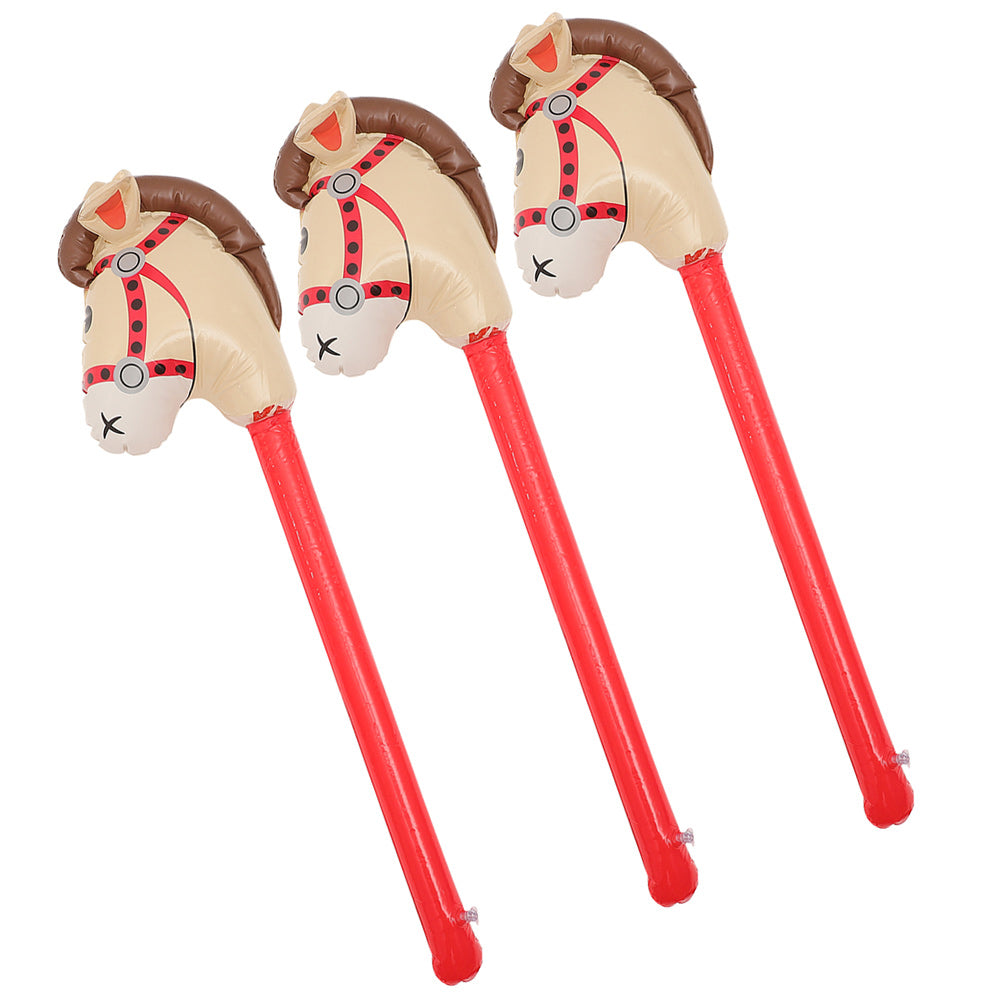 Inflatable Hammer 3Pcs Inflatable Stick Toys Sports Toys Kids Cheering Props A35092