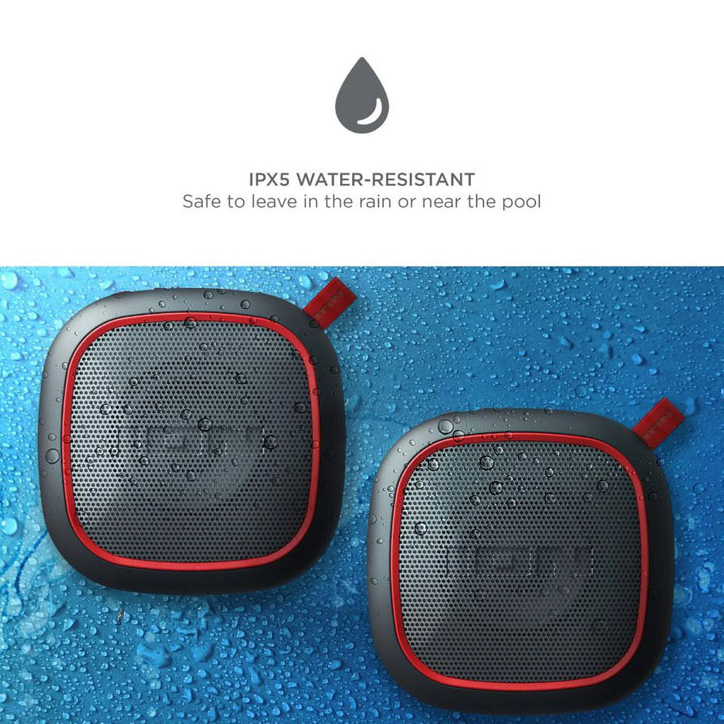 Black Portable Bluetooth Speaker 2 Pack S193626
