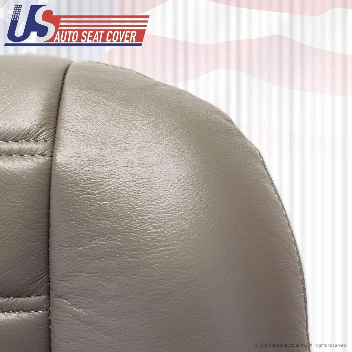 Gray Vinyl Seat Cover Pack of 2 Q6927