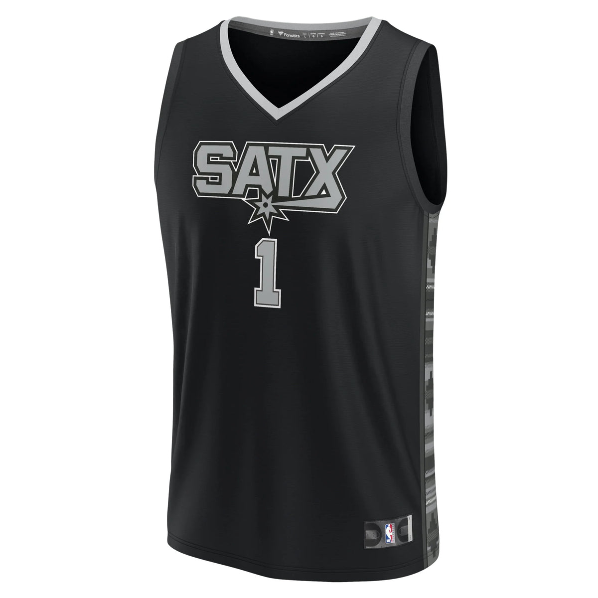 Black Victor Wembanyama Jersey T1033
