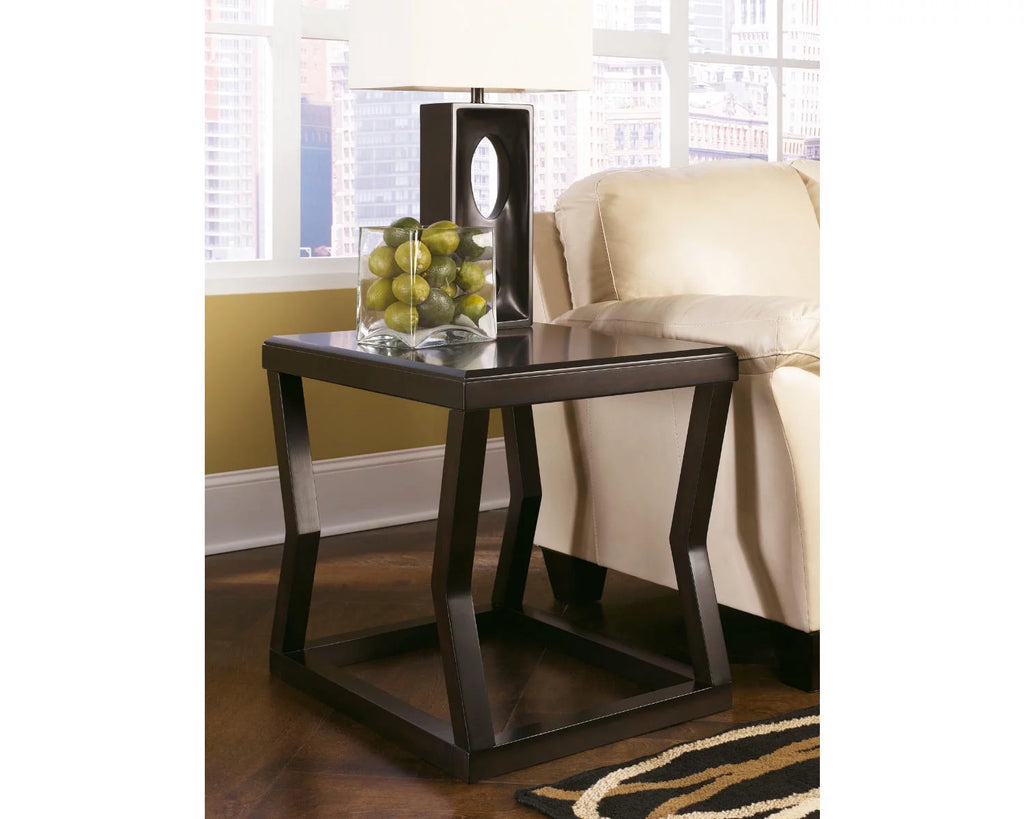 Contemporary Espresso End Table H3740