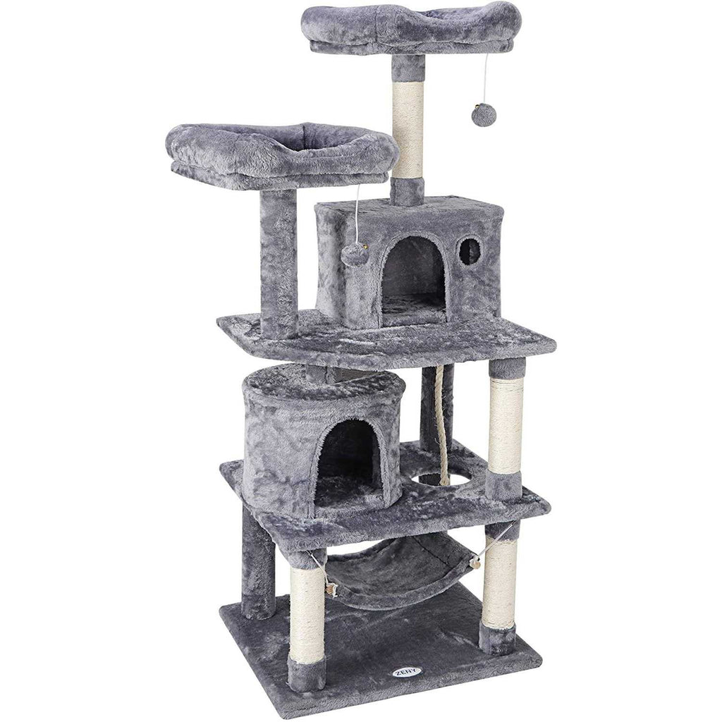 Cat Tree & Condo Scratching Post Tower Z43817