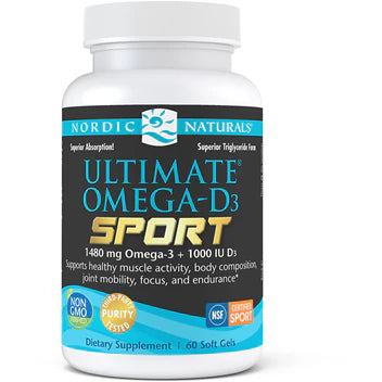 Omega-D3 60 softgels D70887