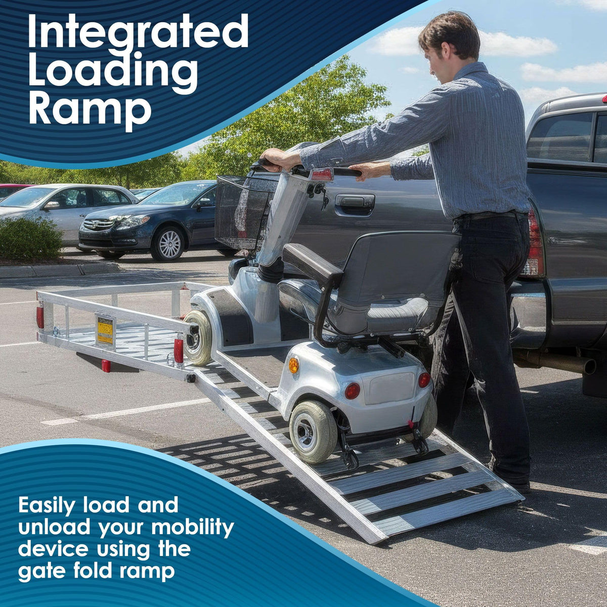 Wheelchair Scooter Carrier with Ramp O3847