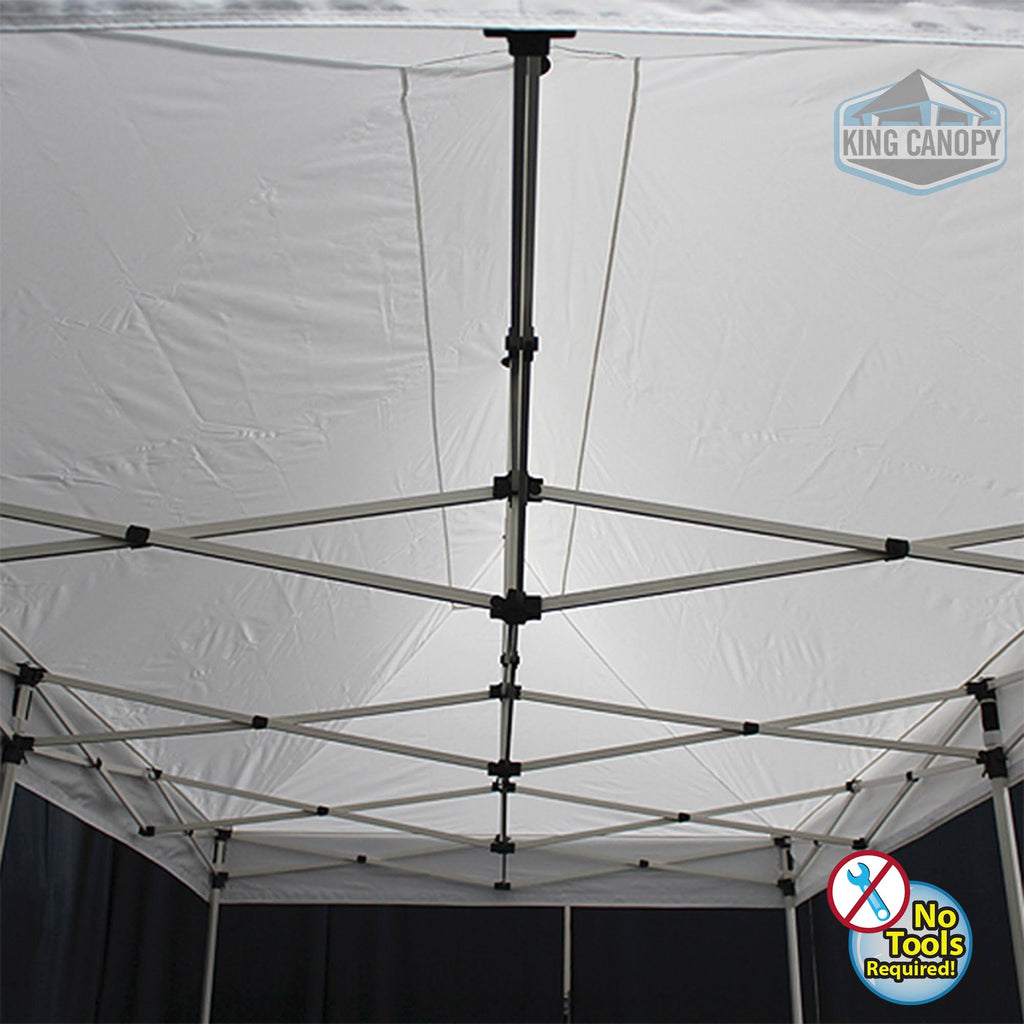 White Frame Instant Pop Up Tent W8927
