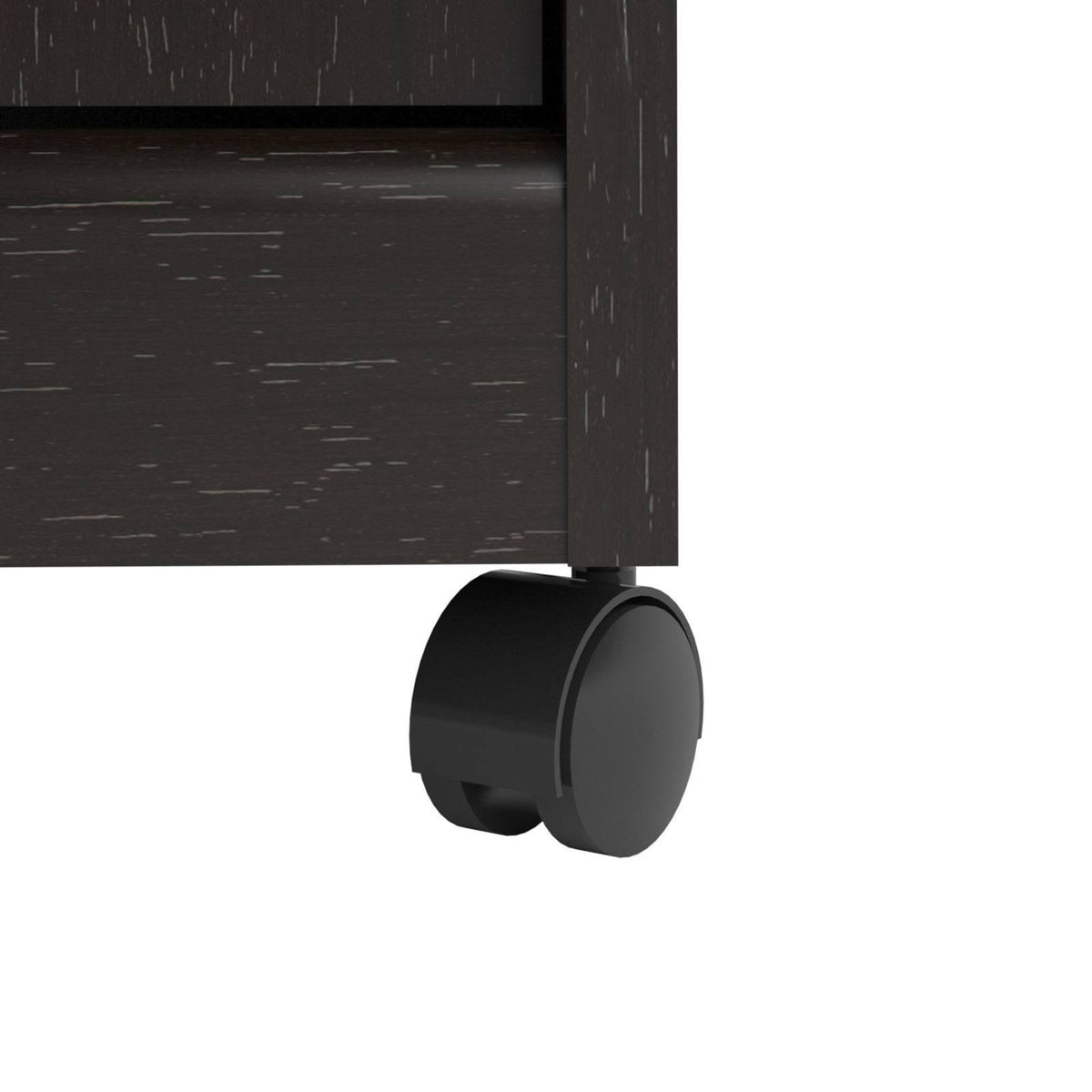 Microwave Cart with Shelf Espresso H91206