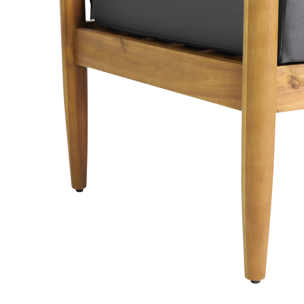 Acacia Wood 4 Seater Chat Set P152