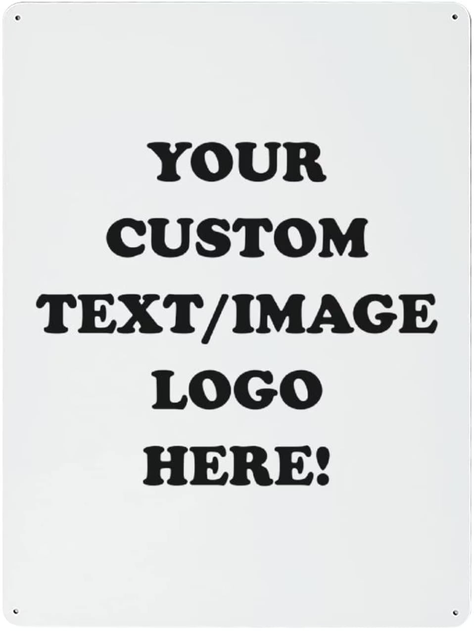 12x16inch Aluminum Wall Sign Q66930