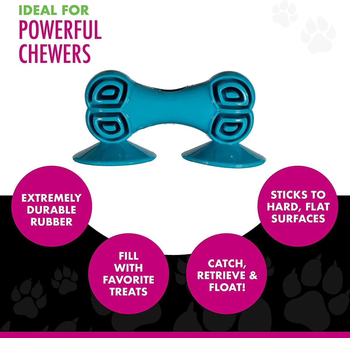 Sticky Bone Pet Chew Toy Q9052
