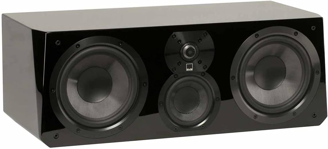 Piano Gloss Black Center Speaker D7124