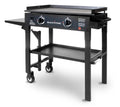 28 in 2-Burner Propane Gas Grill with Griddle Top L63815