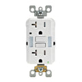 White 20 Amp Tamper Resistant GFCI Outlet (10-Pack) L89647
