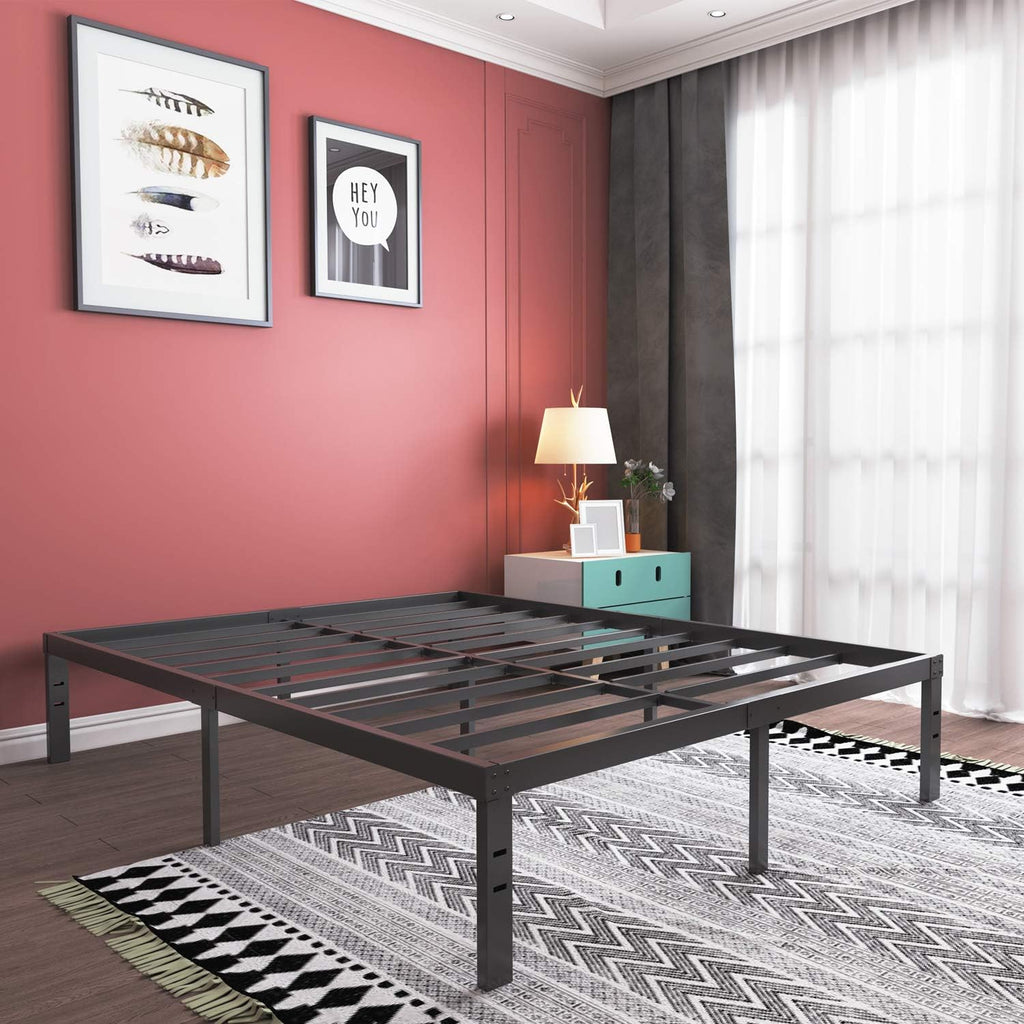 16 Inch Full Size Heavy Duty Steel Platform Bed Frame R991886