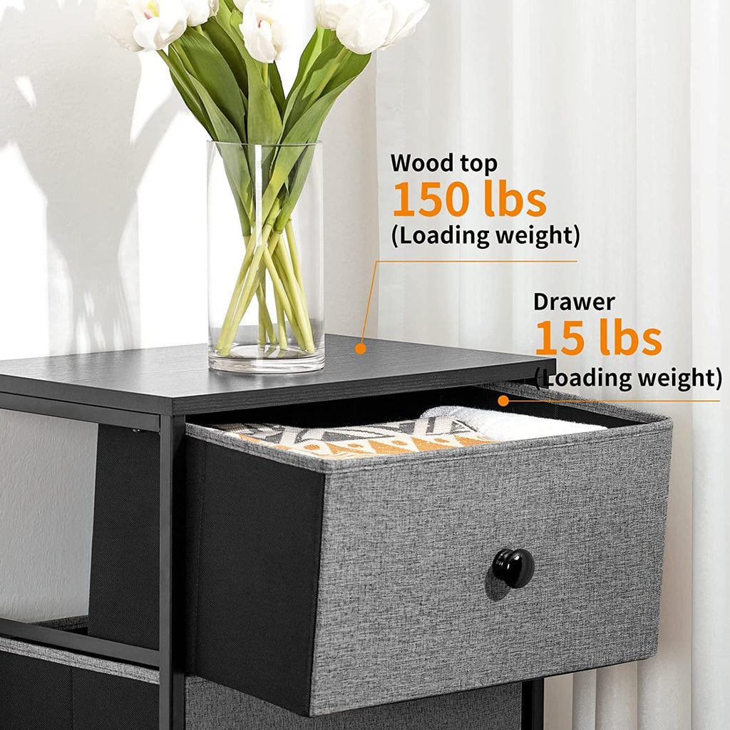 5 Drawer Narrow Tower Dresser with MDF Top C32144