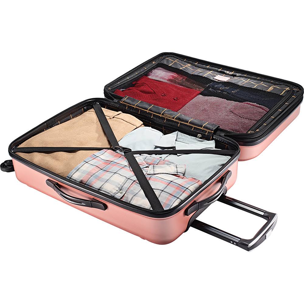 Black 2-Piece Hardside Spinner Luggage Set O851
