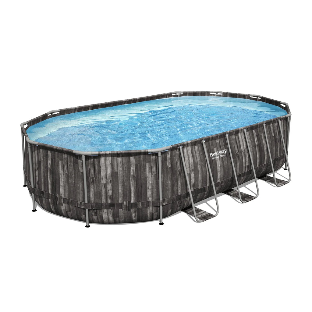 16x10x3.5 Foot Above Ground Swimming Pool Set with Pump W2229