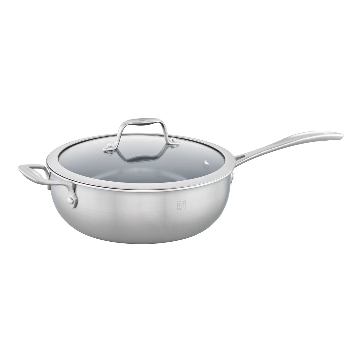 4.6 Qt. Stainless Steel Ceramic Non-Stick Pan O62288