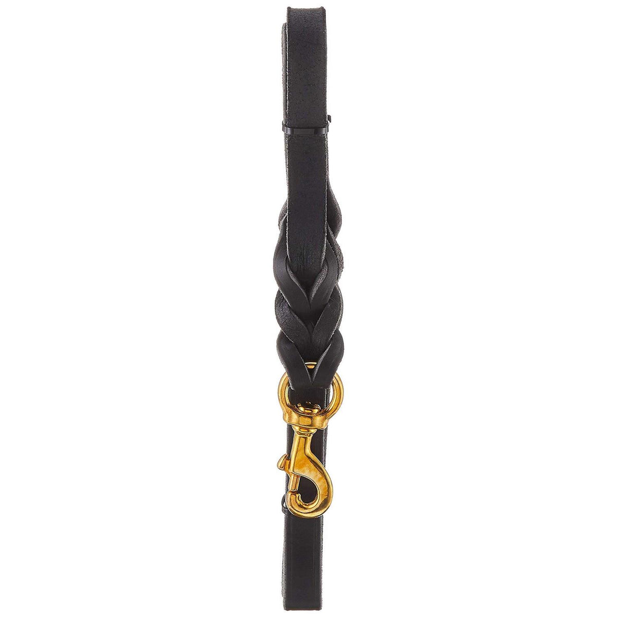 Braided Leather Leash J5325