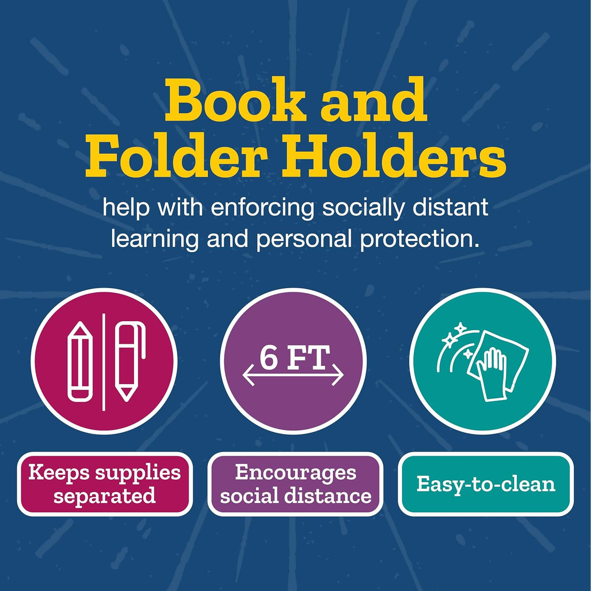 Magazine Book Folder File Holders Set of 12 Pack of 2 O56580