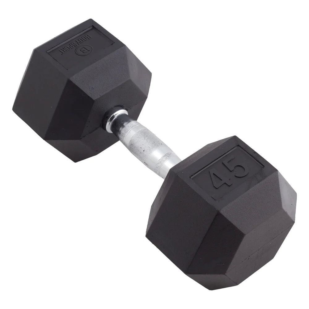 Rubber Encased Hex Dumbbell H340799