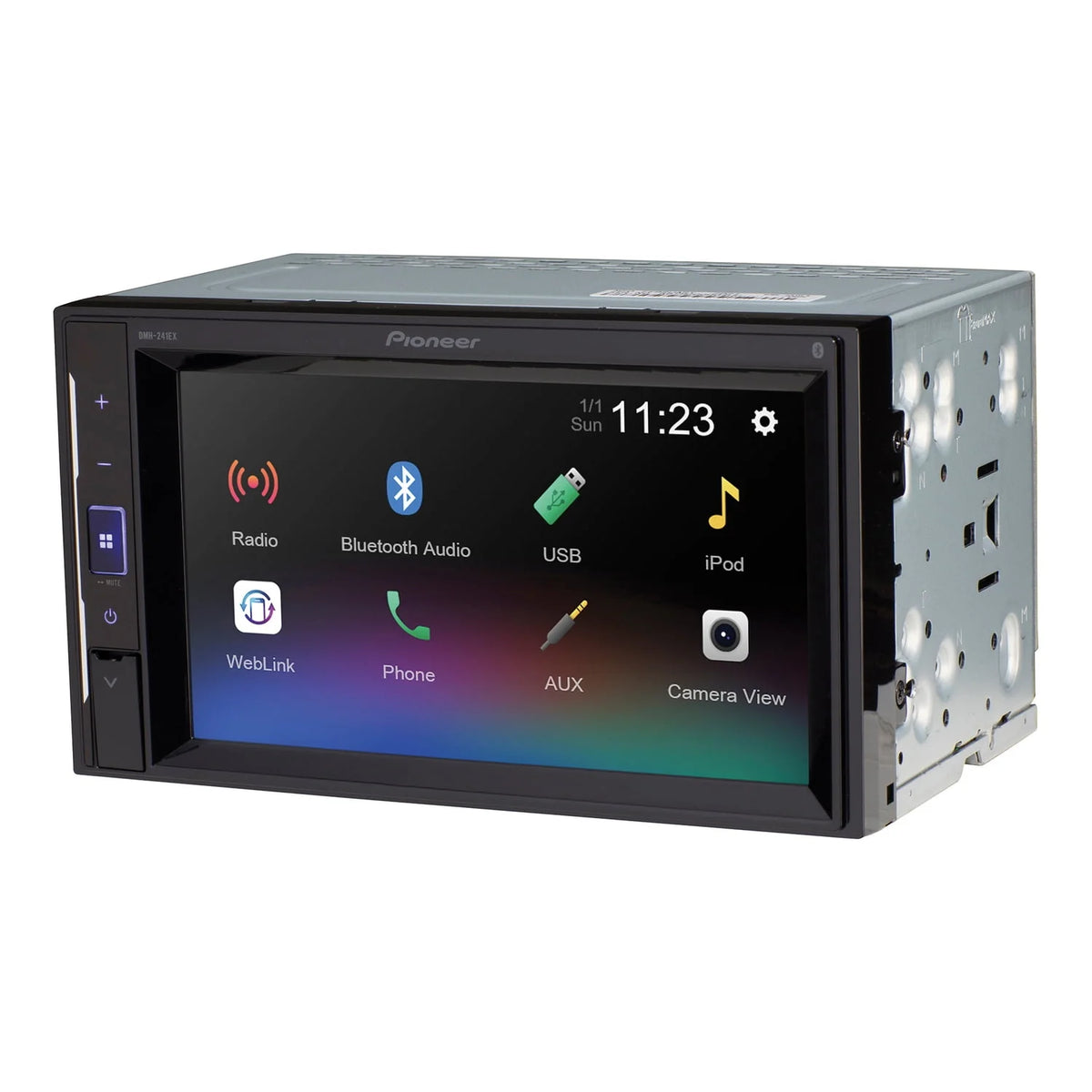 6.2-In. Double-DIN Digital Media Receiver with Touch Screen and Bluetooth E55908